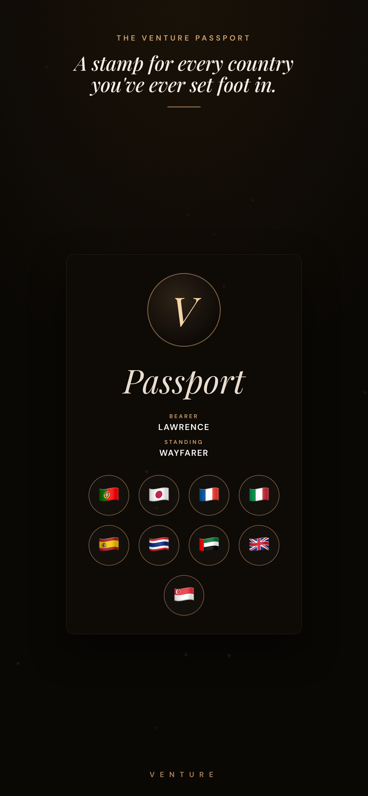 The Venture Passport